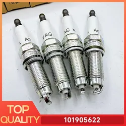 4-6pcs 101905622 Platinum Spark Plug for 3.6L VW PASSAT B6 EOS PHAETON TOUAREG fit for Audi Q7 CDVA BHK AXZ BLV CNNA CMTA