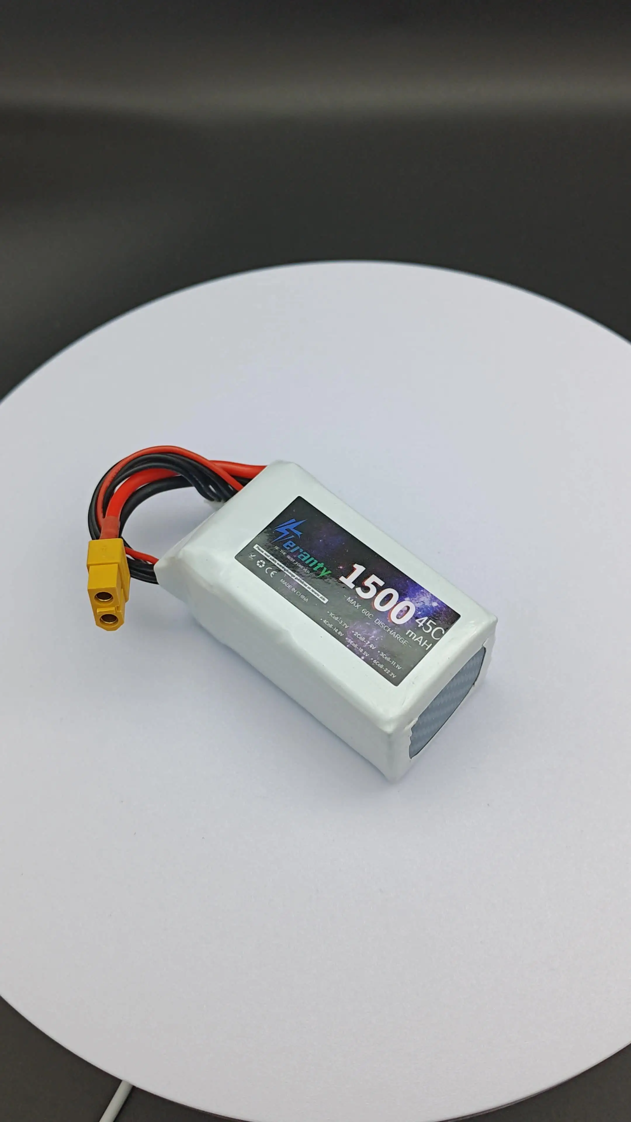 RoaringTop Batterie Li-Ion 7,4V 2000mAh 2S Avec Prise JST + 2 Chargeurs USB – Pour Voiture RC Et Bateau RC