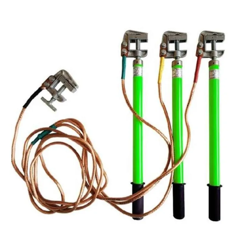 Varilla de puesta a tierra portátil de alto voltaje/palo de puesta a tierra para 6kv-500kv