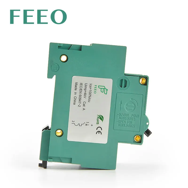 FEEO 1P FPV-125 Dc Breaker on Din Rail Electric Circuit Breaker Switch 220v MCB for Solar Protection Breaker PV CE Certification