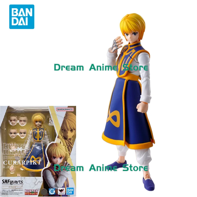 

Bandai Original HUNTER×HUNTER Anime Figure SHF CURARPIKT Action Figure Toys for Kids Gift Collectible Model Ornaments