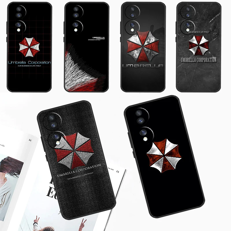 Umbrella Corporation For Honor Magic 6 Pro 5 Lite 50 70 90 Case For Honor X8a X9a X7 X8 X9 X6a X7a X8b X9b Cover