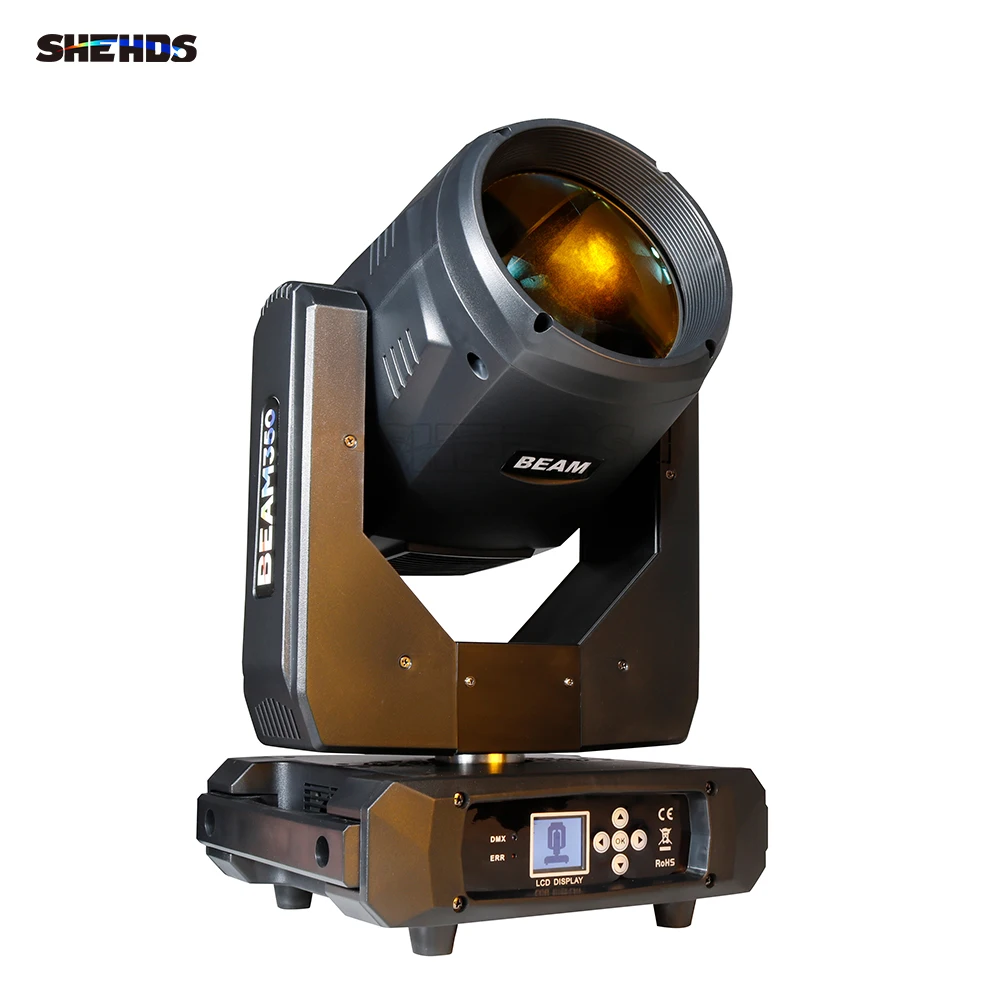 Imagem -02 - Shehds-moving Head Lighting com Flight Case Bulb Beam 350w 17r Apto para Boate dj Disco Performance de Palco Profissional Novo