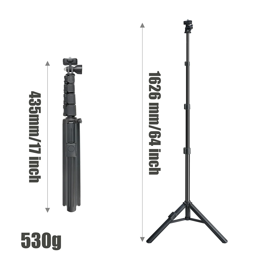 رباعي القوائم قابل للطي ، هاتف محمول ، هاتف ذكي ، كاميرا مدمجة مع حزام ، صورة لمجموعة ، حامل ثلاثي القوائم احترافي