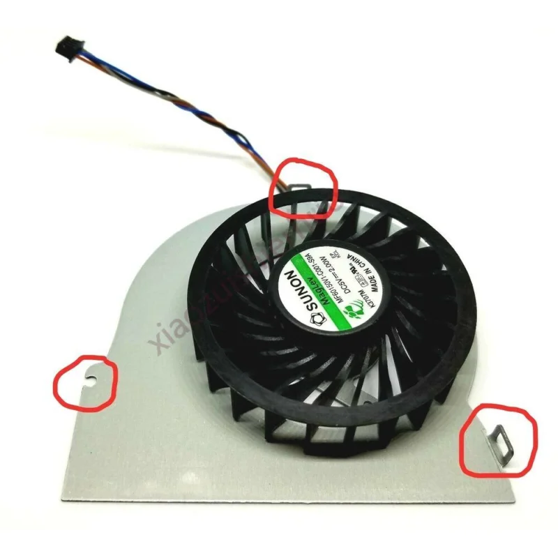 NEW  FOR HP EliteBook 8560W 8570W 8460P 8560P series CPU Fan 690630-001 4-wires