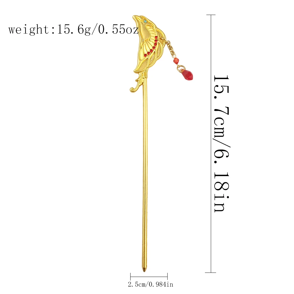 Anime The Apothecary Diaries Maomao 머리핀 코스프레 액세서리 머리 장식 여자 여자 할로윈 소품 쥬얼리 선물