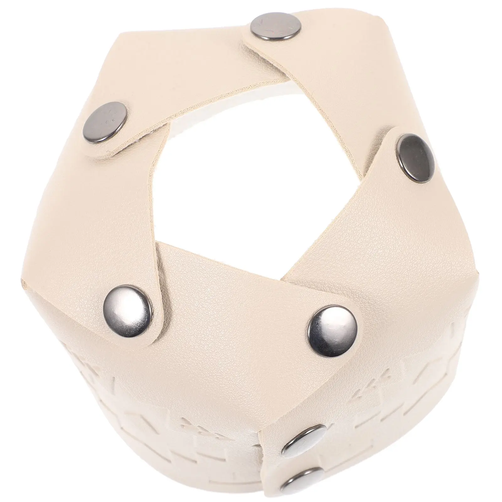 

Propane Tank Cover Gas Canister PU Protective Sleeve White Protector Anti-fall Camping Accessories