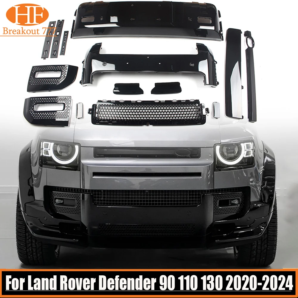 

For Land Rover Defender 90 110 130 2020-2024 Car Front Rear Bumper Body Kit Car Body Acccessories