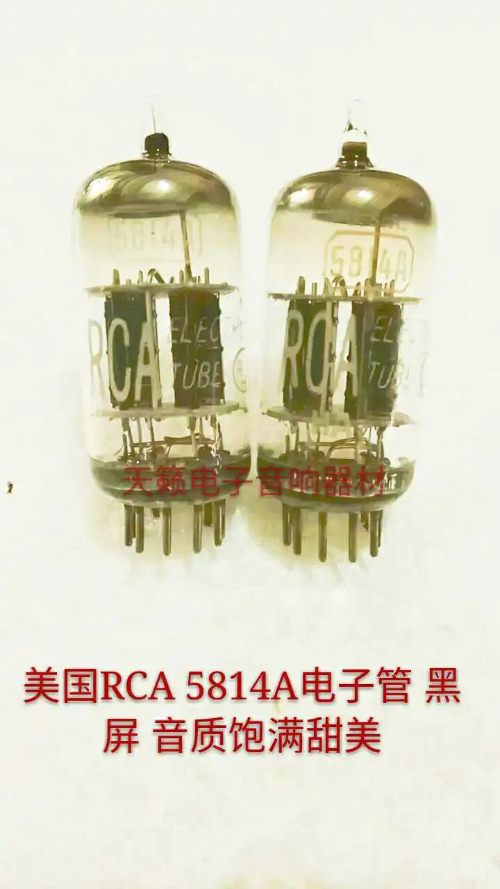 Free shipping US RCA 5814A Electronic amplifier valve tube Can replace 6189 5963 6211 ECC82 12AU7 Audio amplifier accessories