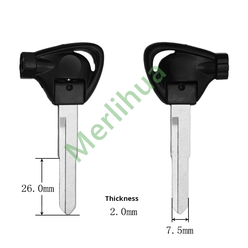 Yamaha motorcycle key, suitable for: Yamaha BWS125 VOX50 GTR125 Jinzhan 125 4V Xunying foldable motorcycle key(including magnet)