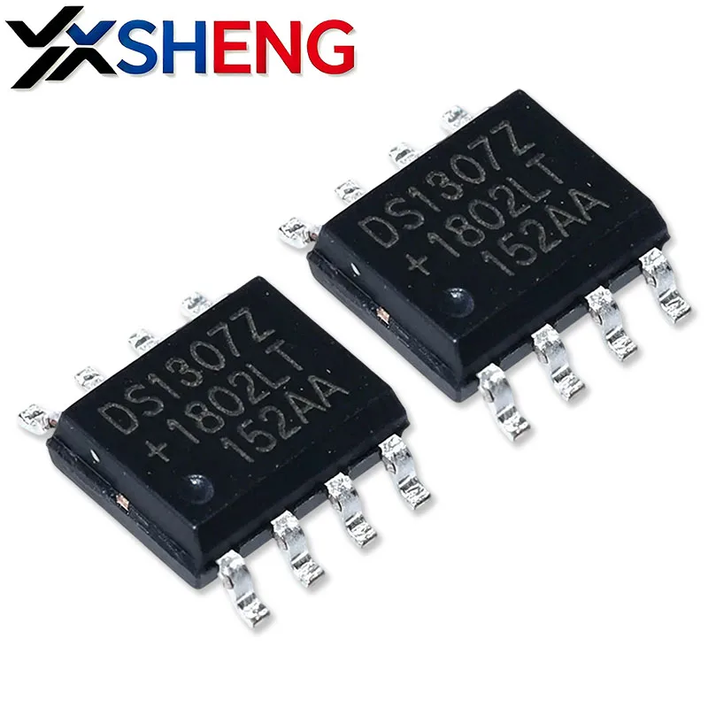 10PCS DS1307Z DS1307 Clock Circuits SOP8 SMD / Timing - Real Time Clocks IC Chip