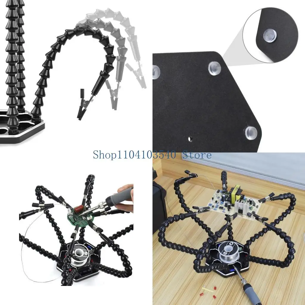 

Паяльная станция 02DC с шестью гибкими рычагами металлические паяль