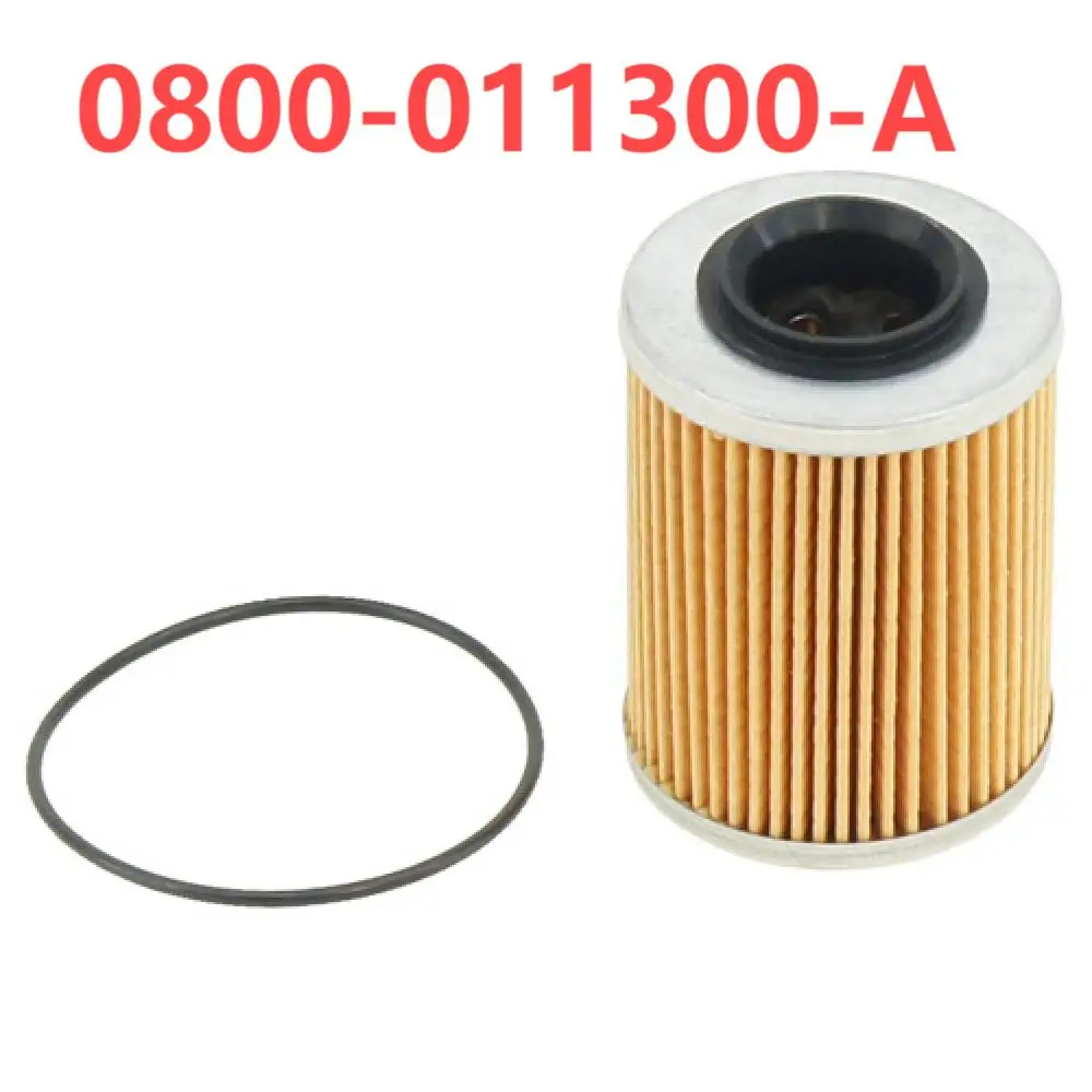 1PC Oil Filter + O-Ring 63x2.5 0800-011300-A For CF Moto ATV SSV UTV Accessories CF1000ATR 2V91Y-X10 CF400ATR 500 600 800 motor