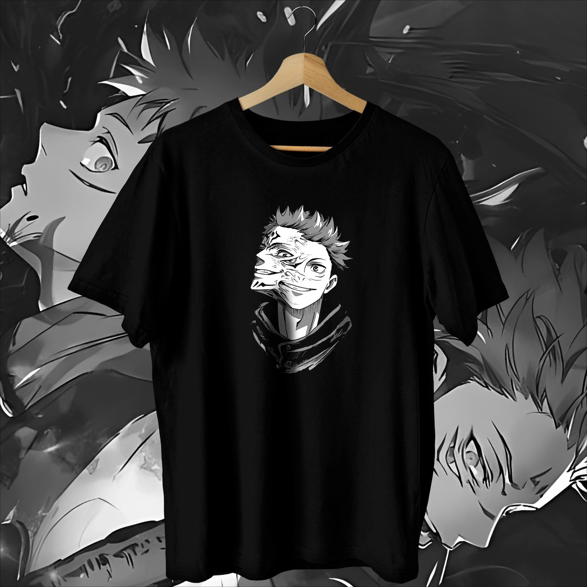 2026 Summer Jujutsu Kaisen Retro Cosplay T-shirt Men's Super Casual Cotton Printed Short-sleeved Unisex Children's Sports Shirt