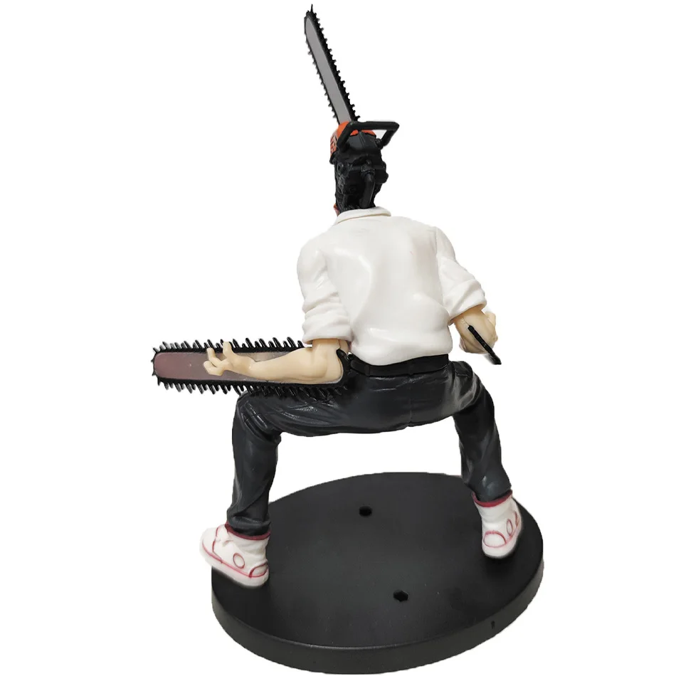 Chainsaw Man Anime Three Figure Power Denji Action Figure PVC Chainsaw Man Power Figurine PVC Adult Collection Model Doll Toys