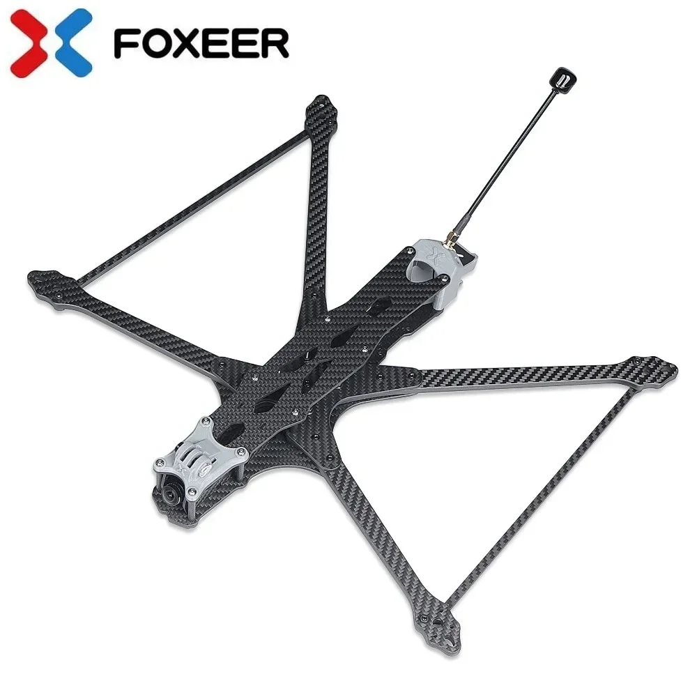 FOXEER Aura 10inch LR 10 Inch Long Range Frame 440mm T700 Carbon W/ Silky Coating for O3 /Analog /Vista /HDzero/Walksnail Drone