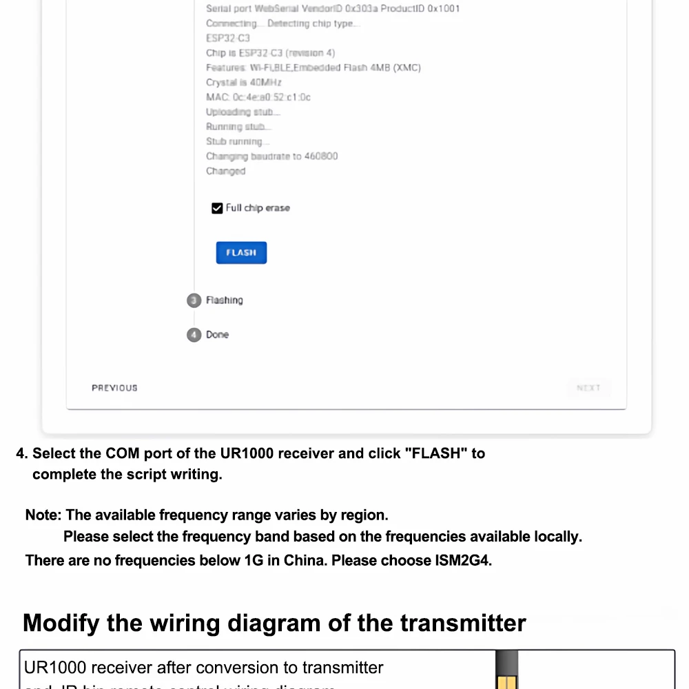 BAYCK UR100/UR500/UR1000 Dual-Band Ultra-Langstrecken-Empfänger 100-1000mW USB-Firmware-Upgrade für FPV-Drohnen – Detail 10