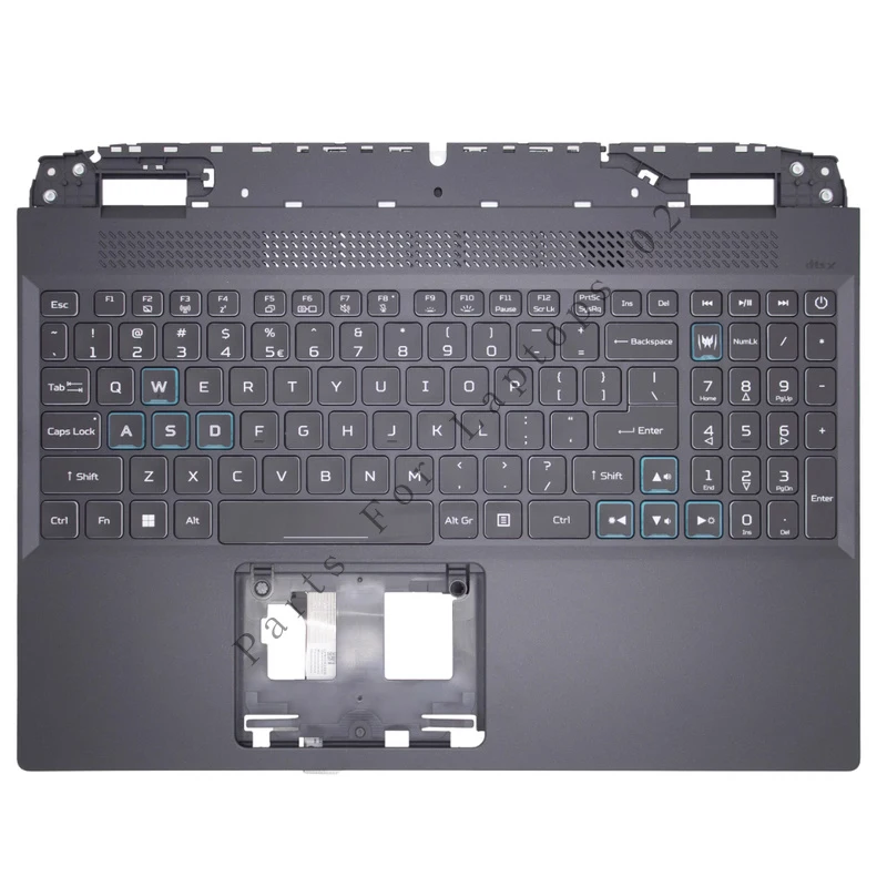 P For Acer Nitro 5 AN515-58 AN515-46 N22C1 Palmrest w/Backlit Keyboard &Blue Keys