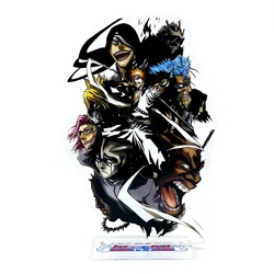 Bleach Espada Baraggan Tear Grimmjow Ulquiorra Yammy Ichigo acrylic stand figure model plate holder cake topper anime