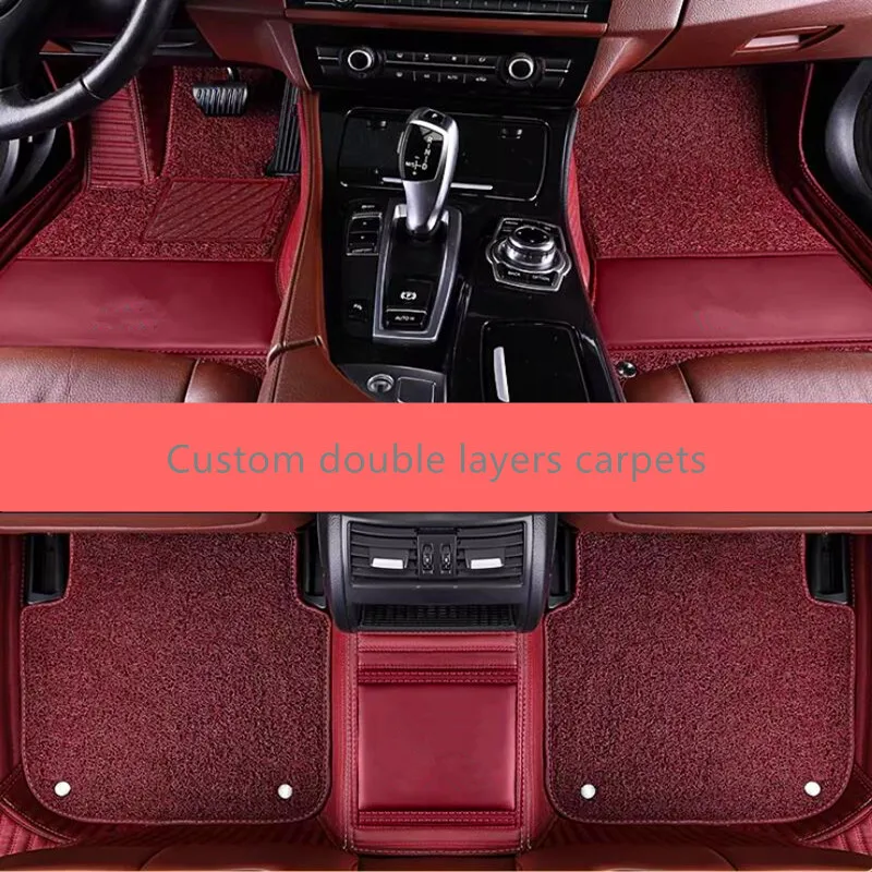 

Good quality! Custom special car floor mats for BMW X6 G06 2026-2020 wear-resisting waterproof double layers carpets for X6 2025