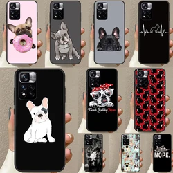 French Bulldog Dog Case For Redmi Note 12 Pro Cover For Redmi Note 10 8 9 11 Pro 8T 9S 10S 11S 12S 9C 10C 12C