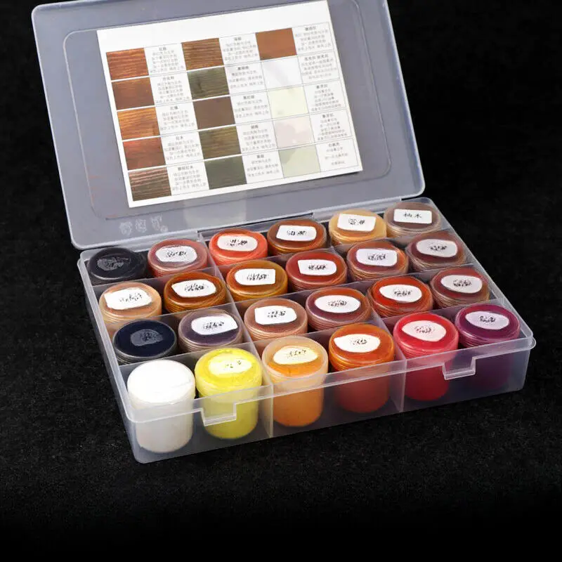 24 Colors of Paint Repair Powder for Musical Instruments