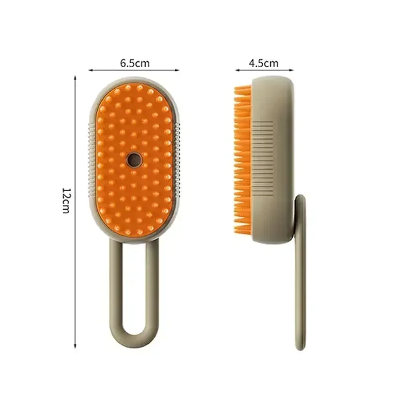 Steam Pet Brush 3-in-1 Massage Dog Steam Brush Pet Beauty Remove Tangled and Loose Hair From Cats and Dogs