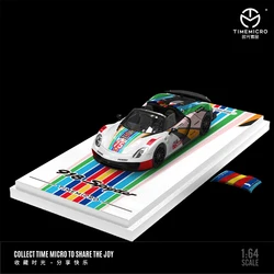 TimeMicro1:64  918 color Le Mans paint alloy car model
