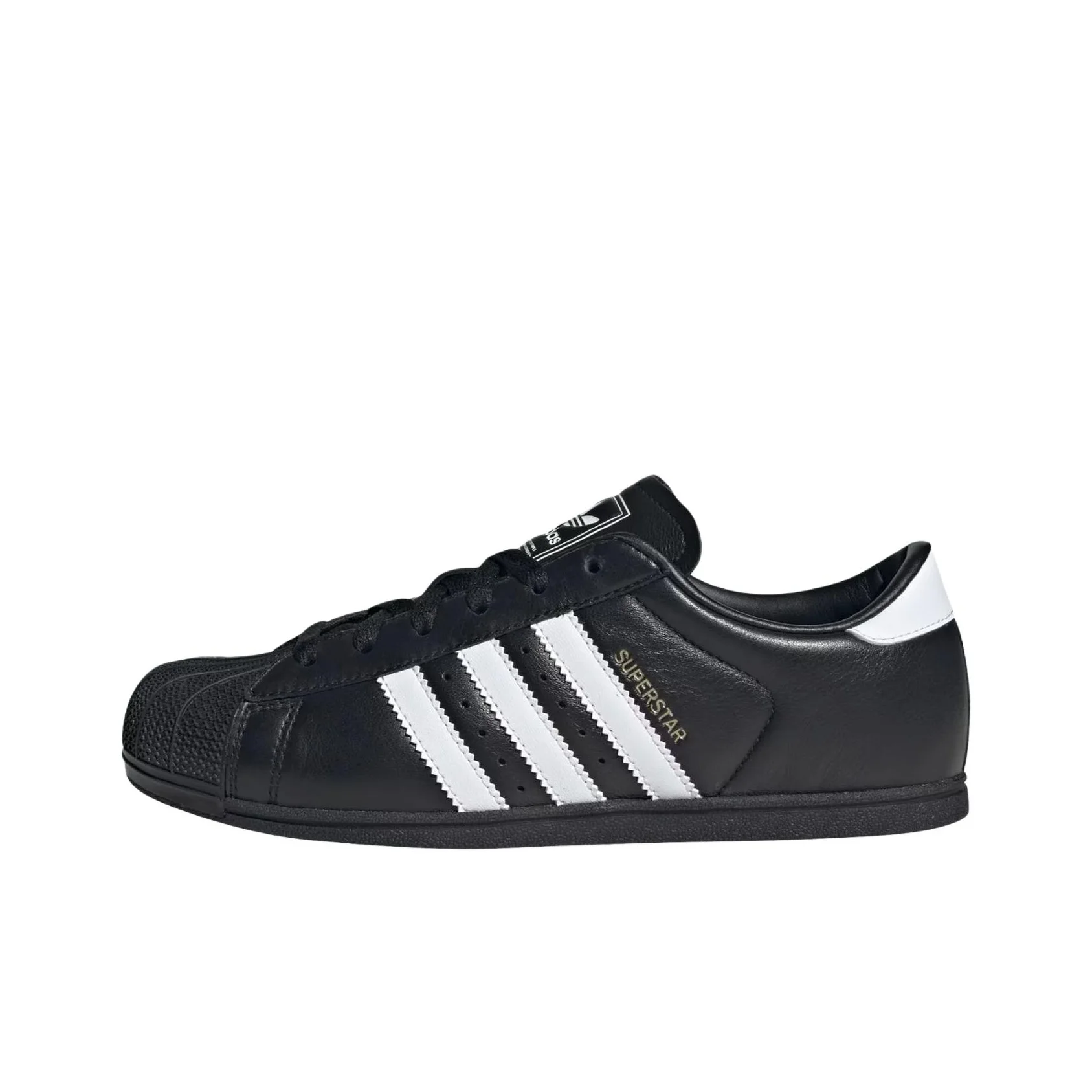 Adidas Originals SUPERSTAR Skateboard Shoes Women's Black KI6824