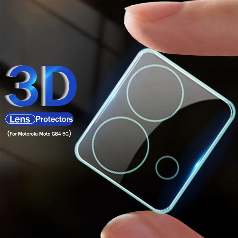 3D Curved Tempered Glass Camera Protector For Motorola Moto G84 G54 5G G14 4G Case Lens Cover On MotoG84 MotoG54 G 84 54 14 2023