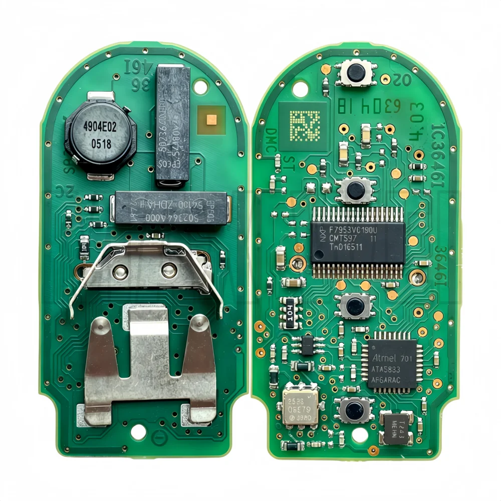 FCC ID: NBGIDGNG1 433/434MHz ID49 PCF7953P Chip Original Smart Key For B/M/W F series X5 X6 2014-2019 3/4 Buttons