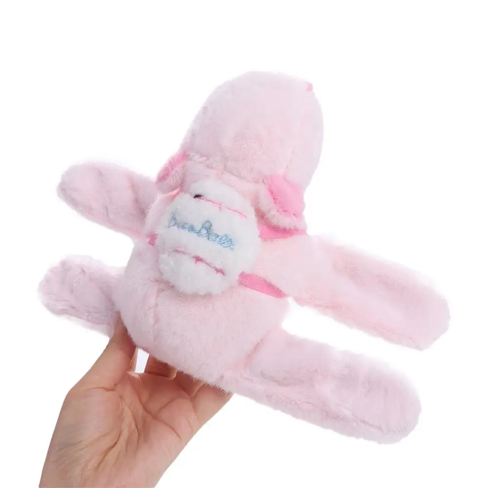 

Capybara Rodent Slap Bracelet Series Rotatable Simulation Plush Doll Slap Bracelet Soft Wrist Style Capybara Plush Wrist Band