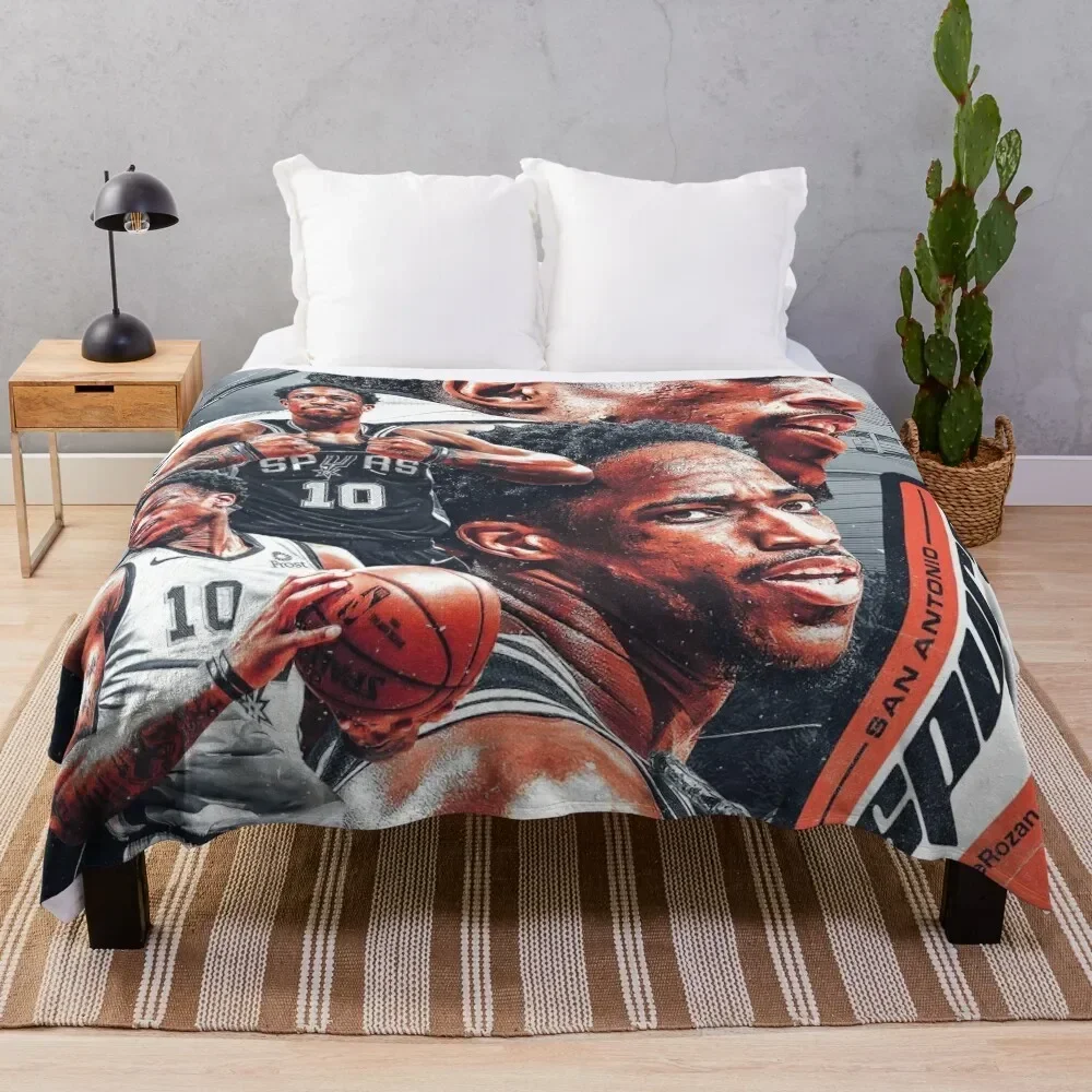 

demar derozan Throw Blanket Decorative Sofa Sofa Quilt Thermals For Travel Blankets