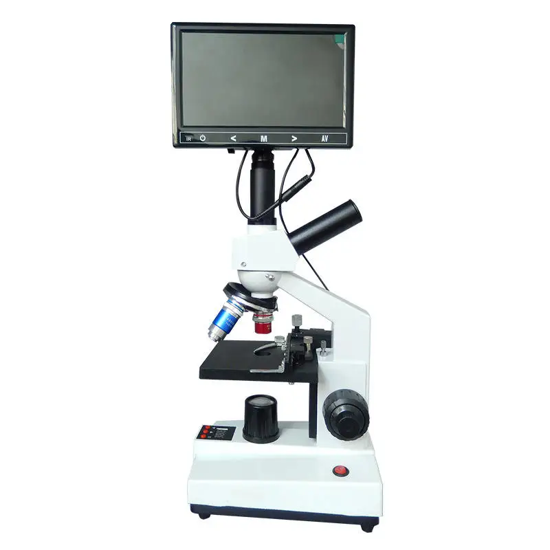 Professional HD Microscope for Veterinary Microscopy Spermatozoa s Aquatic Fish Disease Diagnosis Research 640 X