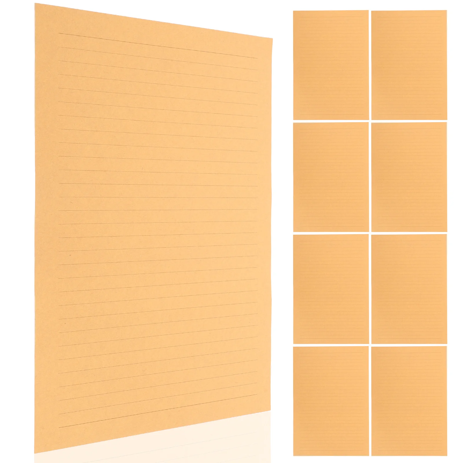 

50 Sheets Vintage Letter Paper Set Kraft Stationery Writing Paper for Letters Notes Poems Calligraphy Art Blank Stationery