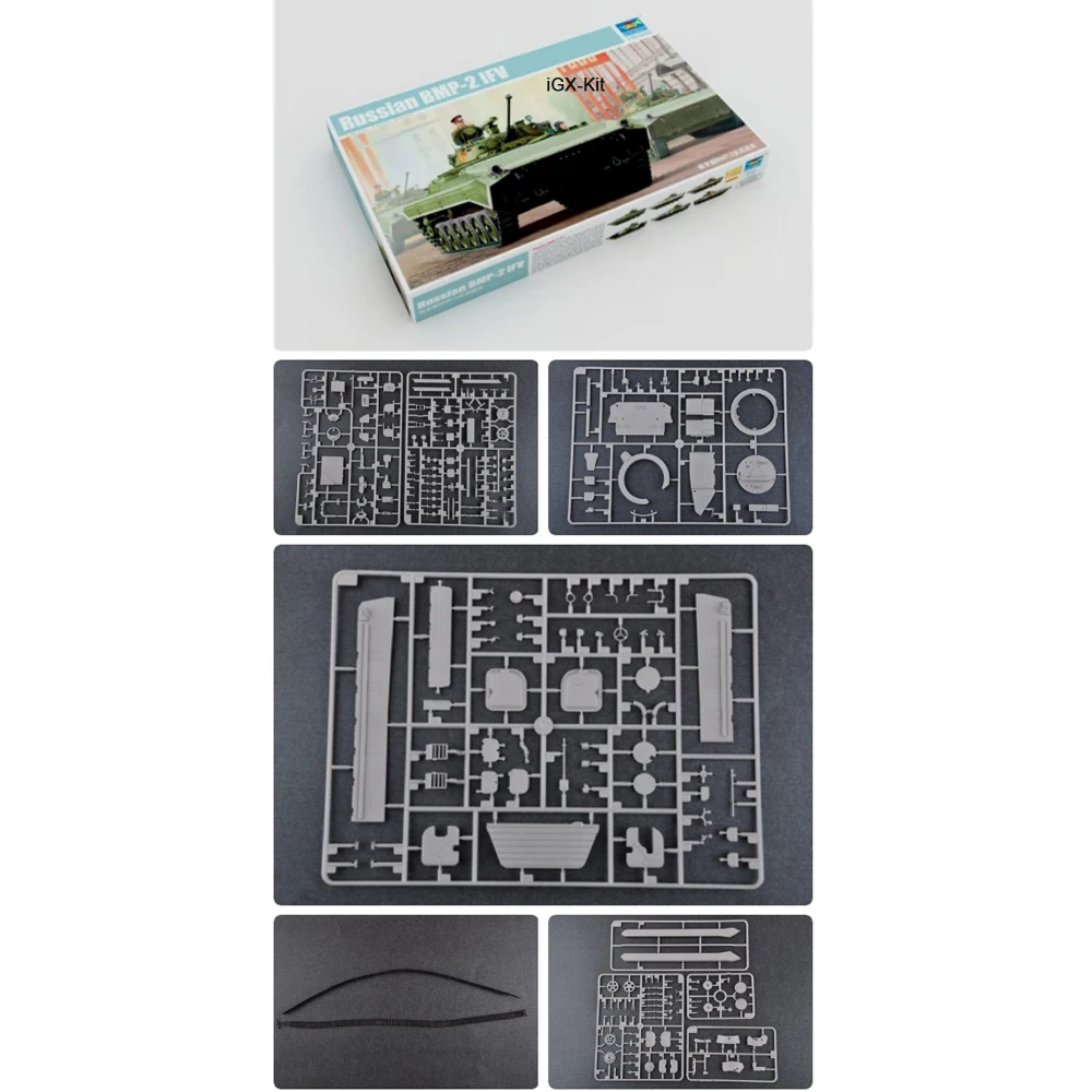 

Trumpeter 05584 1:35 Scale Russian BMP2 BMP-2 IFV Infantry Fighting Vehicle Toy Handcraft Plastic Assembly Model Building Kit