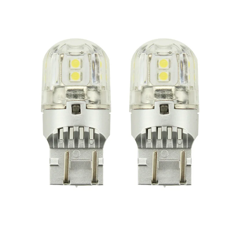 2 Stück T20 7443 W21/5W LED Canbus Glühbirne DRL Fahrlicht Parklicht Rückfahrlicht Bremslicht Signalleuchte Weiß/Rot/Gelb 360° °   Beleuchtung