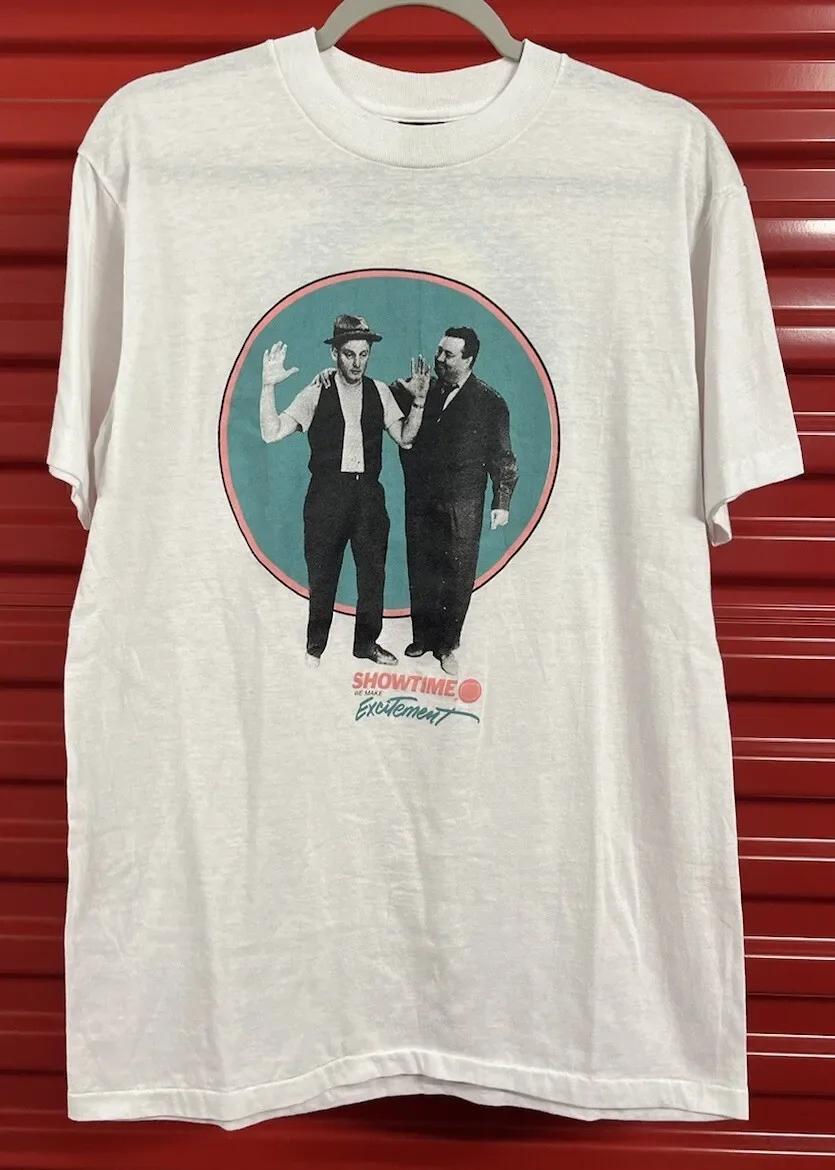 Vtg 80s The Honeymooners T shirt XL Showtime Lost Episodes TV Promo Double Sided