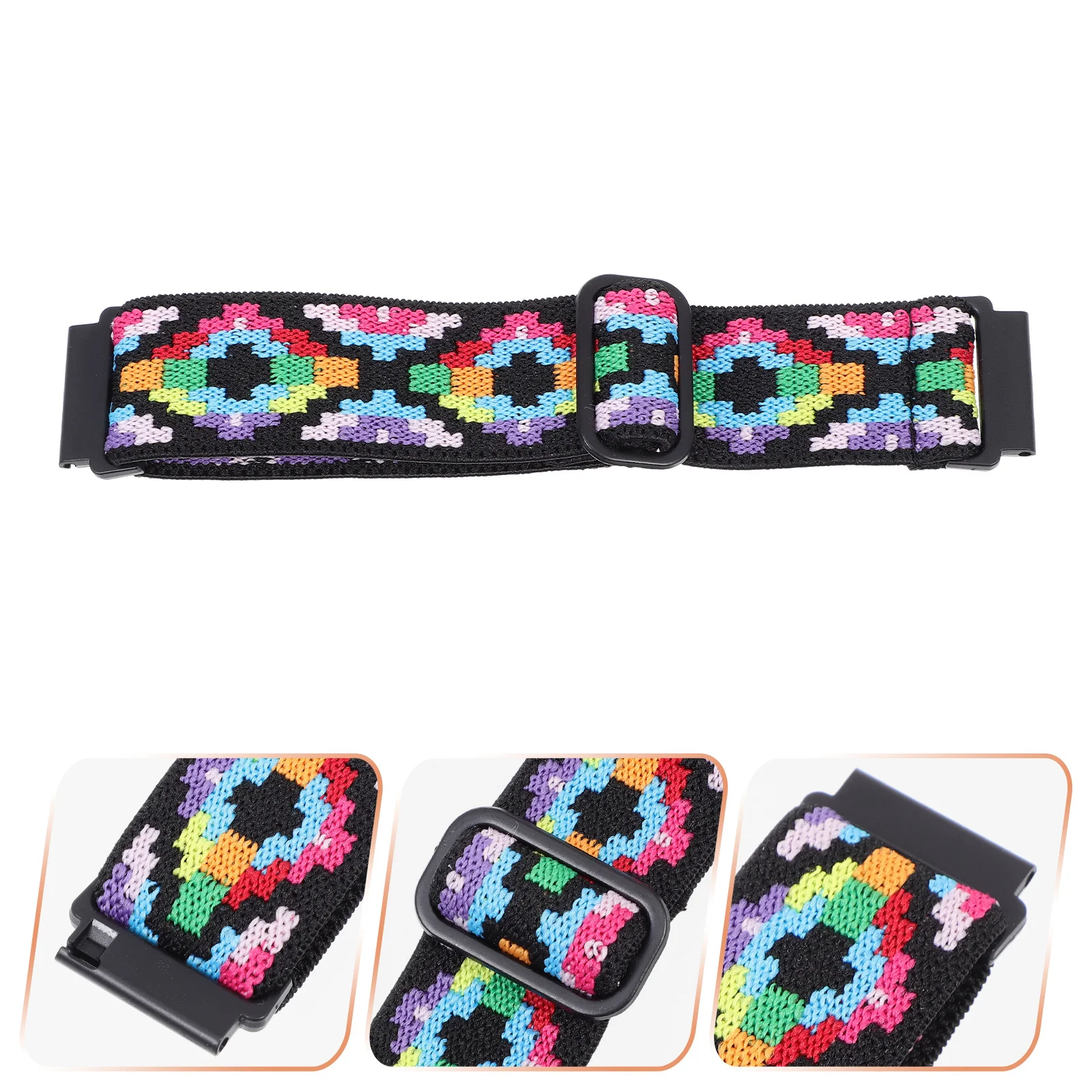 

1 Piece Breathable Elastic Watch Strap for Women Men Comfortable Soft Wear Resistant Band Compatible with Versa2 Daily Use