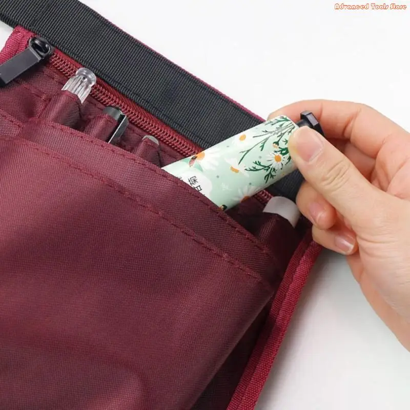 

Эргономичная поясная сумка для медсестры для организации инструментов для медсестер-стилистов и техников W91B