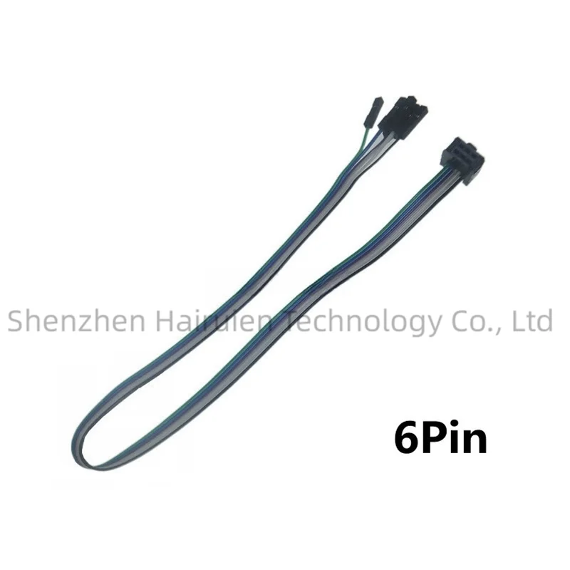 FC10P to DuPont Mother 10P Length 30cm FC2.54MM 6-40P to DuPont Color Wire Pure Copper