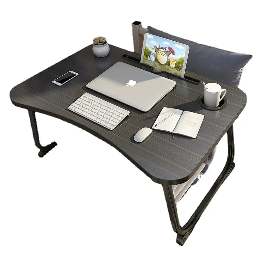 On The Bed, Desk, Folding Table, Small Table, Good Thing For Dormitory, Necessary For Students, Study Desk, Notebook Computer De