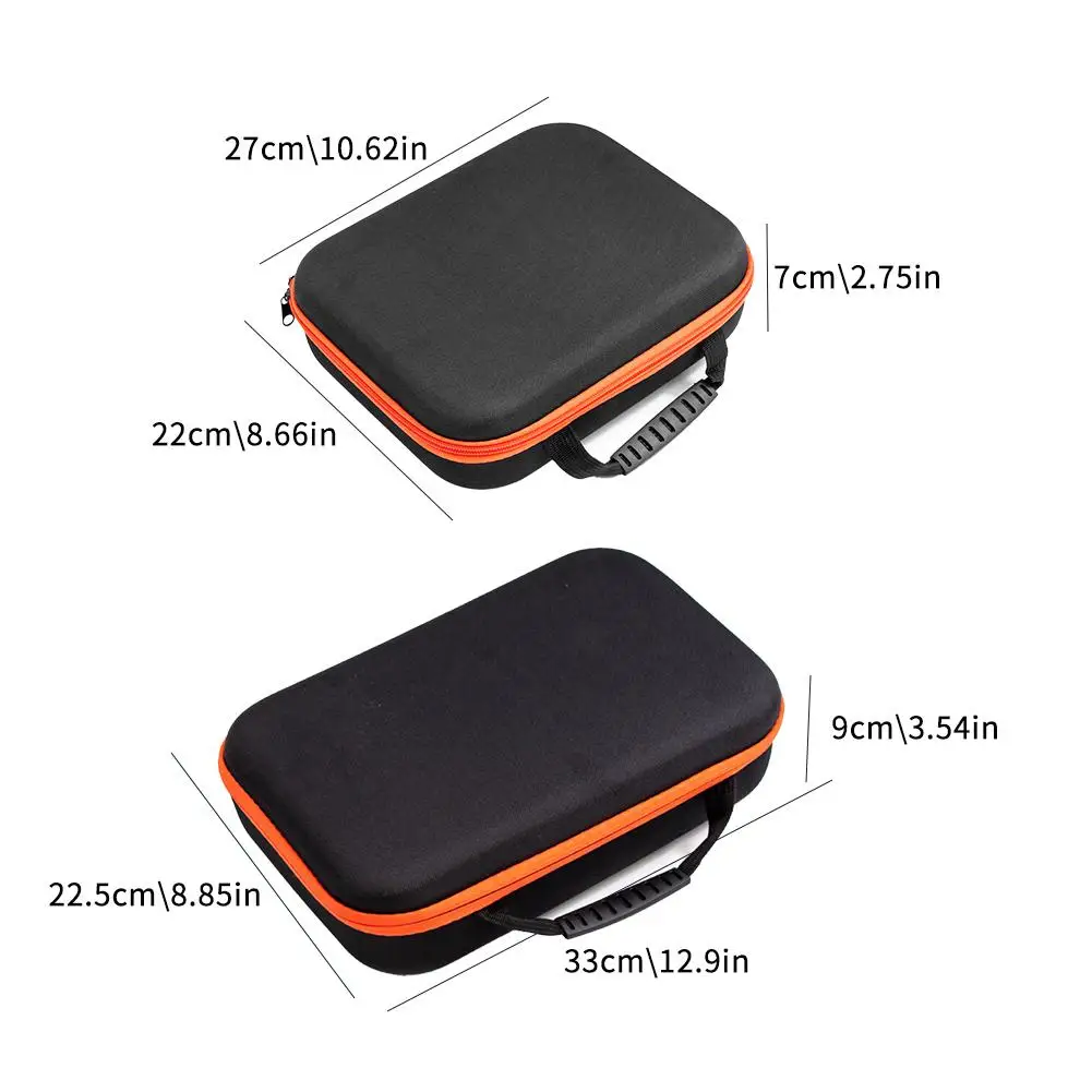 Portable Electric Drill Tool Storage Bag Oxford Cloth Electrician Hardware Organizer Pouch Multipurpose Shockproof Carrying Case