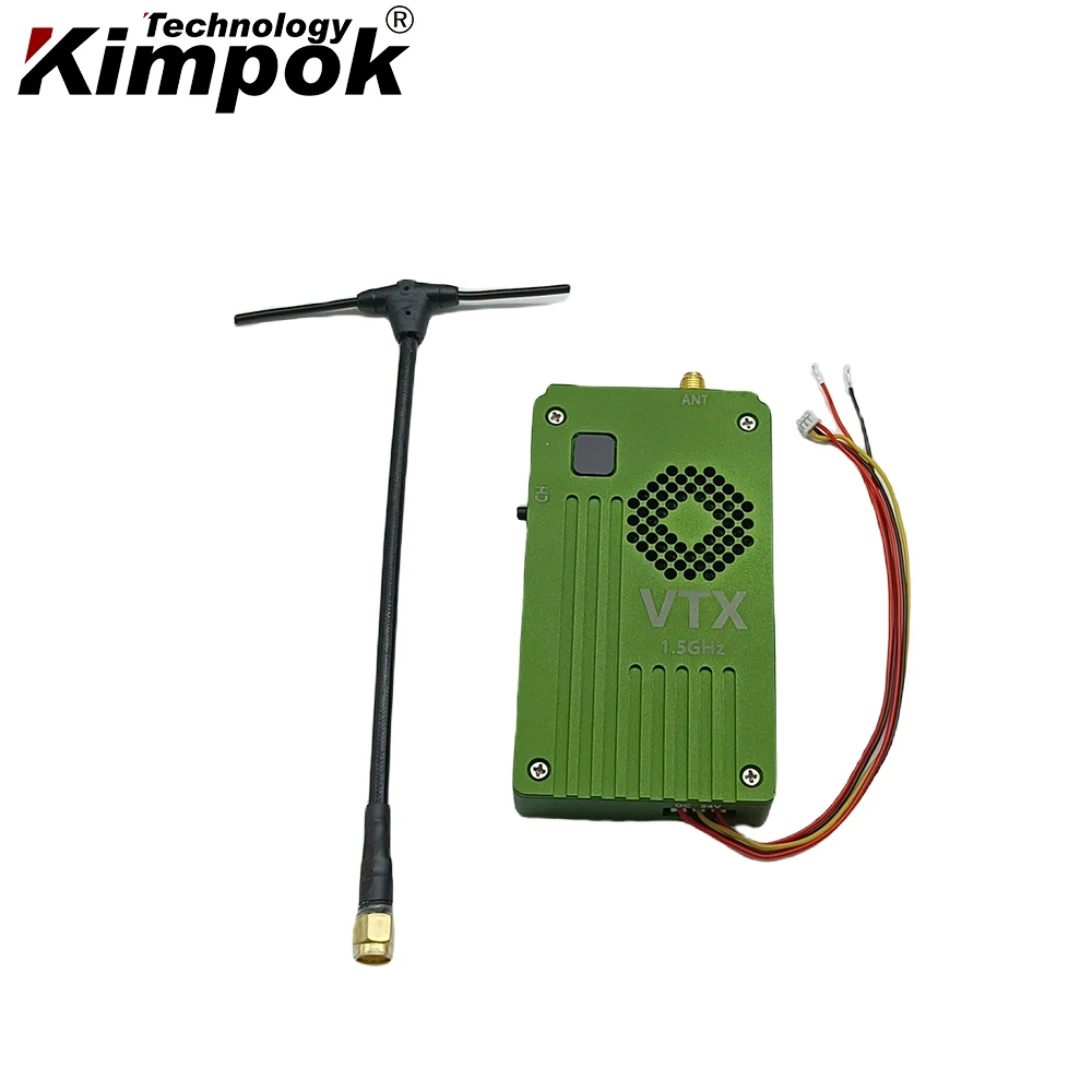 40Km Los Fpv 1.5Ghz 8W Wireless Video Transmitter and Receiver for Image Transmission