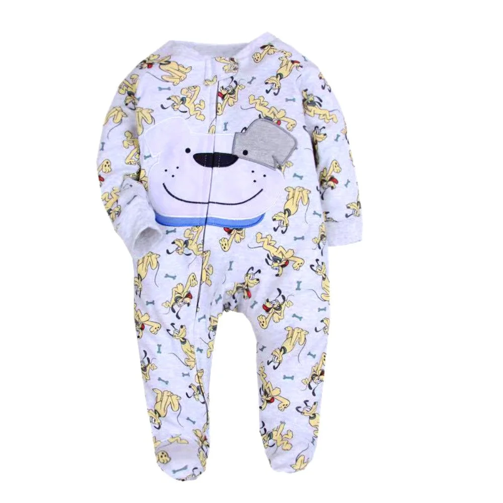 Pelele de algodón 2022 para bebé recién nacido, ropa de manga larga para niña, mono de dibujos animados, ropa infantil, primavera y otoño, 100%