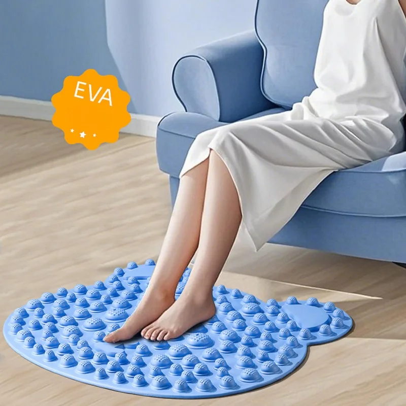 

Cartoon Bear Home Toe Press Massage Pad, Yoga Mini Bamboo Shoot Press Fingerboard, Super Painful Foot Circular Massage