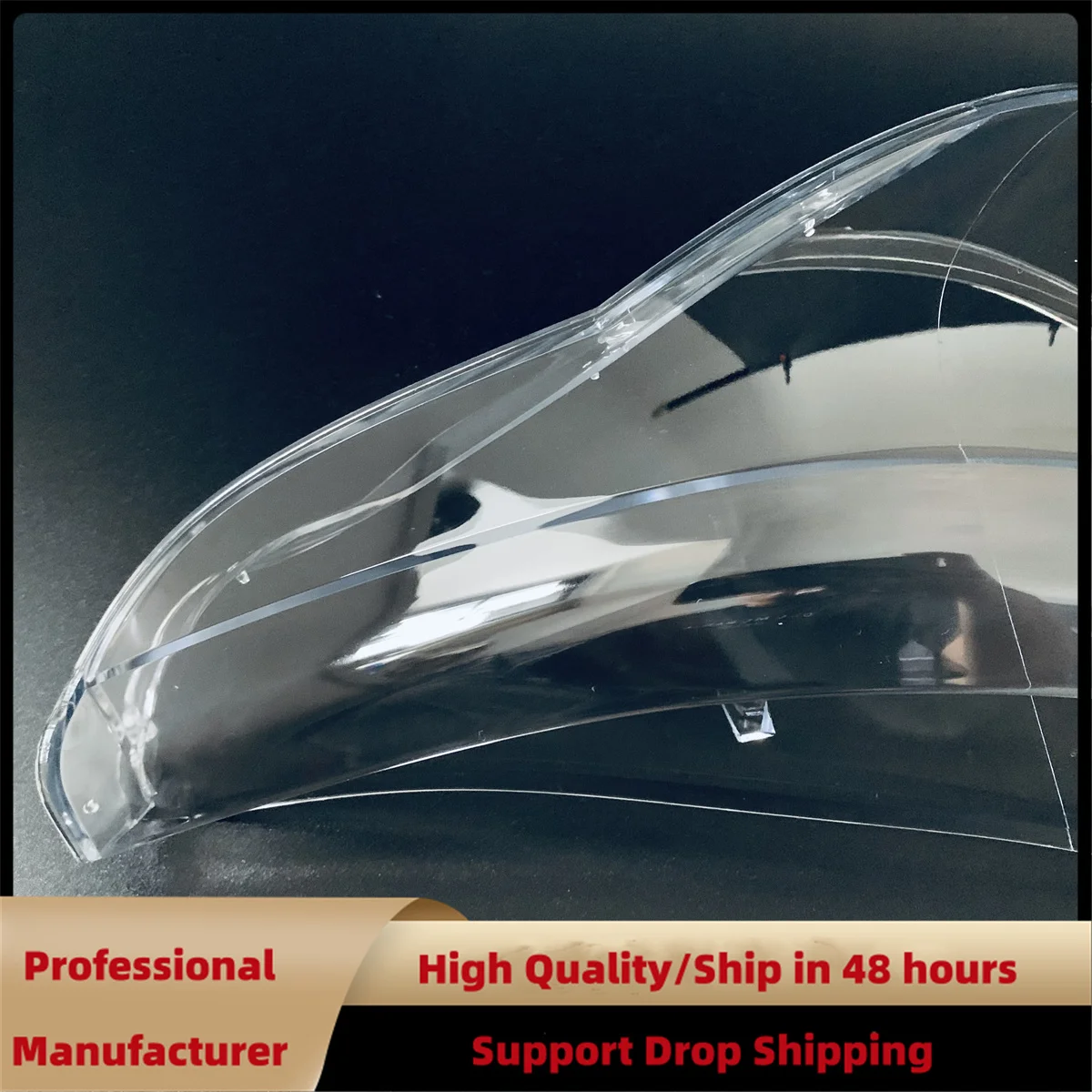 غطاء المصابيح الأمامية للسيارة BMW 5-Series M5 E60 E61 525i 530i 545i 550i 2003-2010 غطاء المصباح الشفاف عاكس الضوء