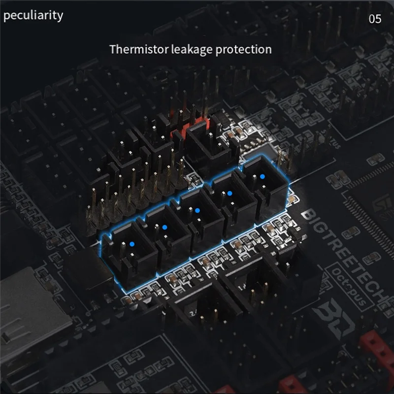 A47F-BIGTREETECH BTT Octopus Motherboard 32Bit Control Board TMC2209 TMC5160 3D Printer Parts VS SKR V1.4 Turbo For Voron 2.4 CR