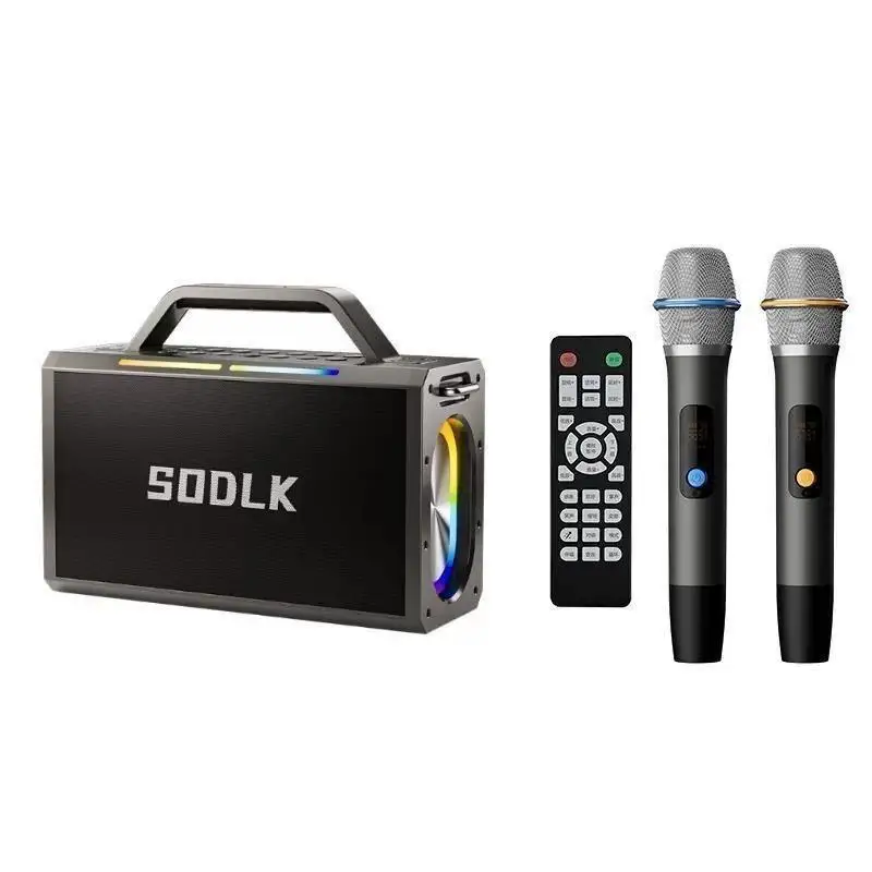 

SODLK S1115 200W Portable Bluetooth Speaker Outdoor Karaoke Portable Wireless Subwoofer