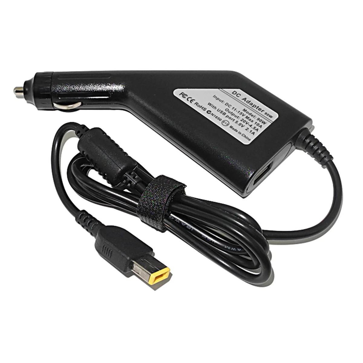 N84R Dc Laptop Car Charger 20V 4.5A 90W for Lenovo ThinkPad X240S E431 E531 G500 G505 T440 E431 E360 S3 Power Adapter